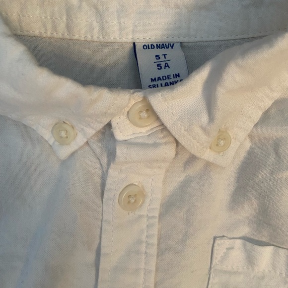 Old Navy Button-up Shirt - Size 5T - Picture 3 of 3